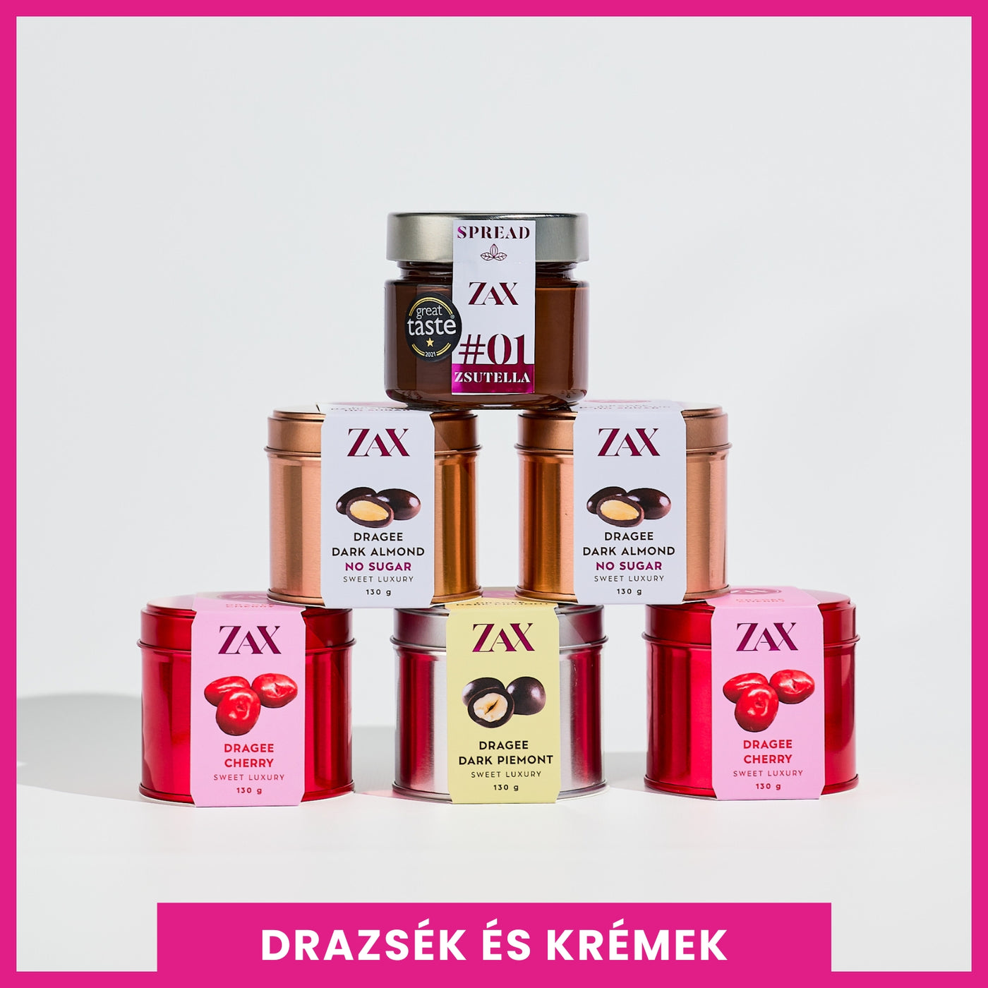 Drazsék és krémek